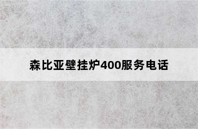 森比亚壁挂炉400服务电话