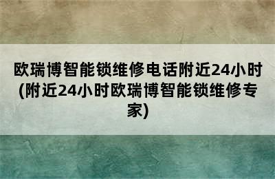 欧瑞博智能锁维修电话附近24小时(附近24小时欧瑞博智能锁维修专家)