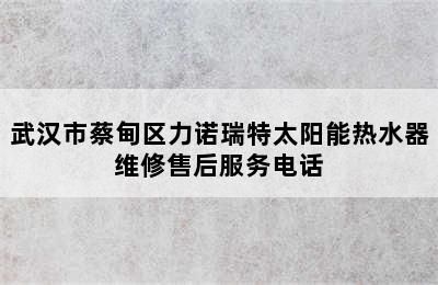 武汉市蔡甸区力诺瑞特太阳能热水器维修售后服务电话