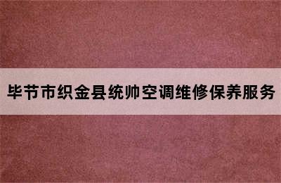 毕节市织金县统帅空调维修保养服务