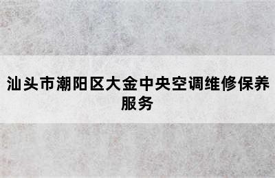 汕头市潮阳区大金中央空调维修保养服务