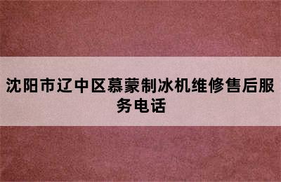 沈阳市辽中区慕蒙制冰机维修售后服务电话