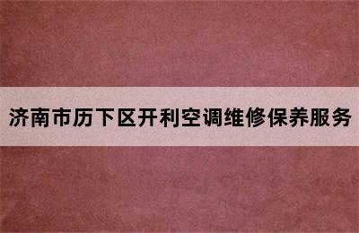 济南市历下区开利空调维修保养服务