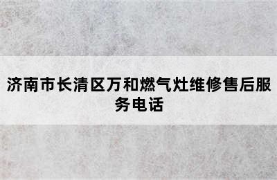 济南市长清区万和燃气灶维修售后服务电话