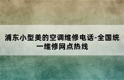 浦东小型美的空调维修电话-全国统一维修网点热线