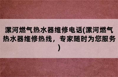 漯河燃气热水器维修电话(漯河燃气热水器维修热线，专家随时为您服务)