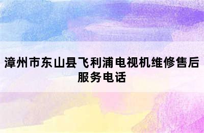 漳州市东山县飞利浦电视机维修售后服务电话