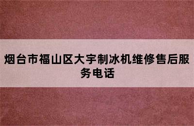 烟台市福山区大宇制冰机维修售后服务电话