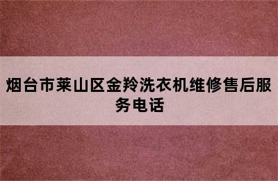 烟台市莱山区金羚洗衣机维修售后服务电话