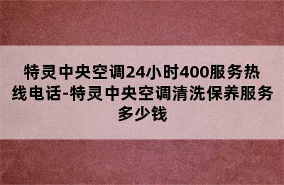 特灵中央空调24小时400服务热线电话-特灵中央空调清洗保养服务多少钱