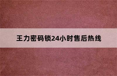 王力密码锁24小时售后热线