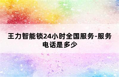 王力智能锁24小时全国服务-服务电话是多少