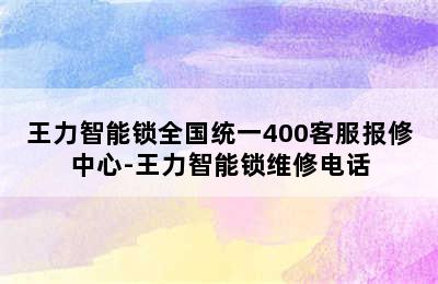 王力智能锁全国统一400客服报修中心-王力智能锁维修电话