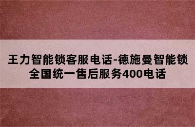 王力智能锁客服电话-德施曼智能锁全国统一售后服务400电话