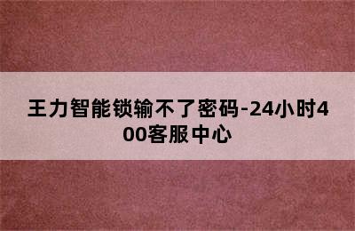 王力智能锁输不了密码-24小时400客服中心