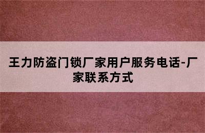 王力防盗门锁厂家用户服务电话-厂家联系方式