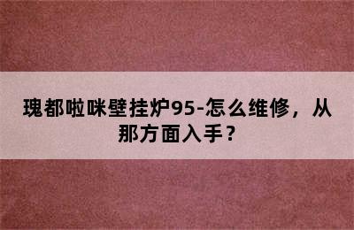 瑰都啦咪壁挂炉95-怎么维修，从那方面入手？