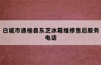 白城市通榆县东芝冰箱维修售后服务电话