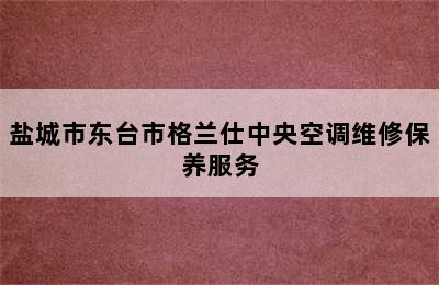 盐城市东台市格兰仕中央空调维修保养服务