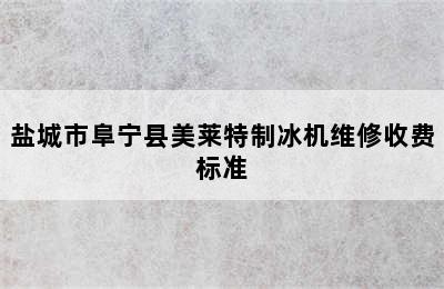 盐城市阜宁县美莱特制冰机维修收费标准