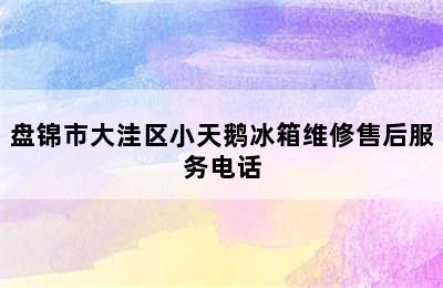 盘锦市大洼区小天鹅冰箱维修售后服务电话