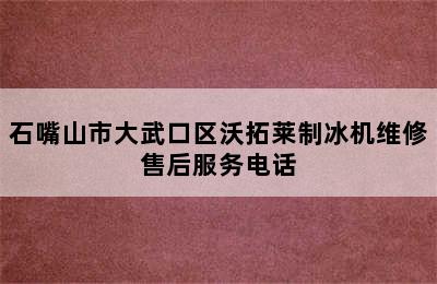 石嘴山市大武口区沃拓莱制冰机维修售后服务电话