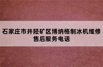 石家庄市井陉矿区博纳格制冰机维修售后服务电话