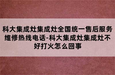 科大集成灶集成灶全国统一售后服务维修热线电话-科大集成灶集成灶不好打火怎么回事