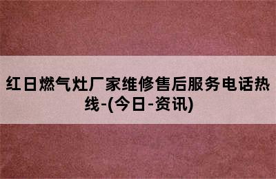 红日燃气灶厂家维修售后服务电话热线-(今日-资讯)