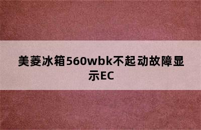 美菱冰箱560wbk不起动故障显示EC