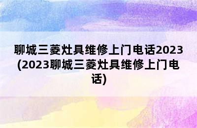 聊城三菱灶具维修上门电话2023(2023聊城三菱灶具维修上门电话)