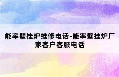 能率壁挂炉维修电话-能率壁挂炉厂家客户客服电话