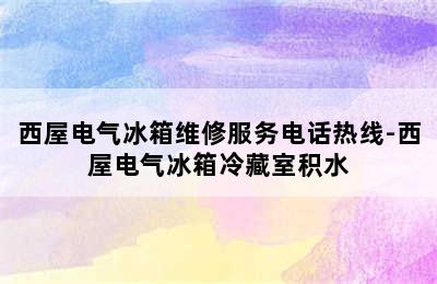 西屋电气冰箱维修服务电话热线-西屋电气冰箱冷藏室积水