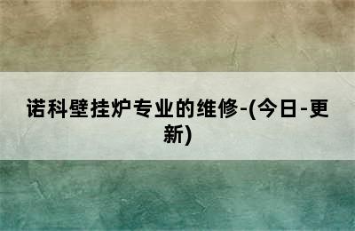 诺科壁挂炉专业的维修-(今日-更新)