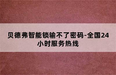 贝德弗智能锁输不了密码-全国24小时服务热线