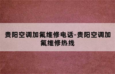 贵阳空调加氟维修电话-贵阳空调加氟维修热线