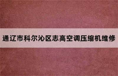 通辽市科尔沁区志高空调压缩机维修