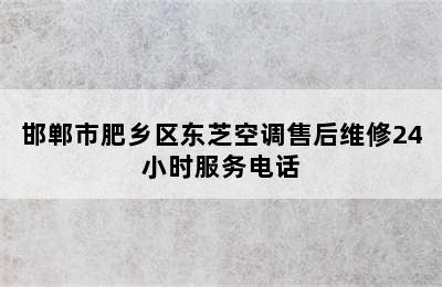 邯郸市肥乡区东芝空调售后维修24小时服务电话