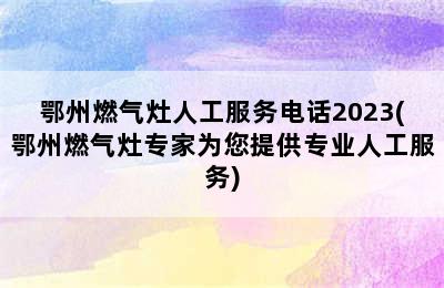 鄂州燃气灶人工服务电话2023(鄂州燃气灶专家为您提供专业人工服务)