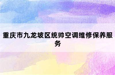 重庆市九龙坡区统帅空调维修保养服务