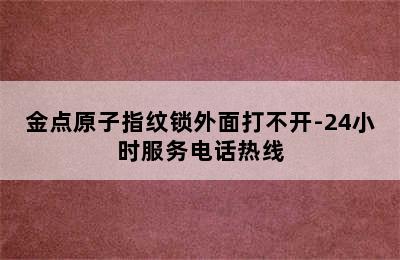 金点原子指纹锁外面打不开-24小时服务电话热线