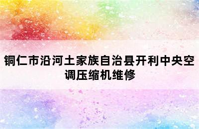 铜仁市沿河土家族自治县开利中央空调压缩机维修