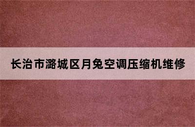 长治市潞城区月兔空调压缩机维修