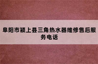 阜阳市颍上县三角热水器维修售后服务电话