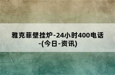 雅克菲壁挂炉-24小时400电话-(今日-资讯)