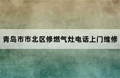 青岛市市北区修燃气灶电话上门维修