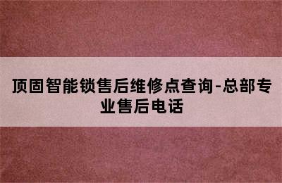 顶固智能锁售后维修点查询-总部专业售后电话