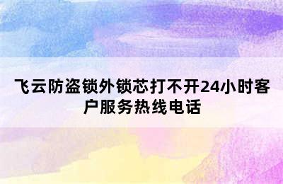 飞云防盗锁外锁芯打不开24小时客户服务热线电话