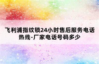 飞利浦指纹锁24小时售后服务电话热线-厂家电话号码多少