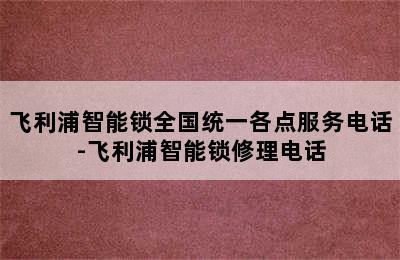 飞利浦智能锁全国统一各点服务电话-飞利浦智能锁修理电话